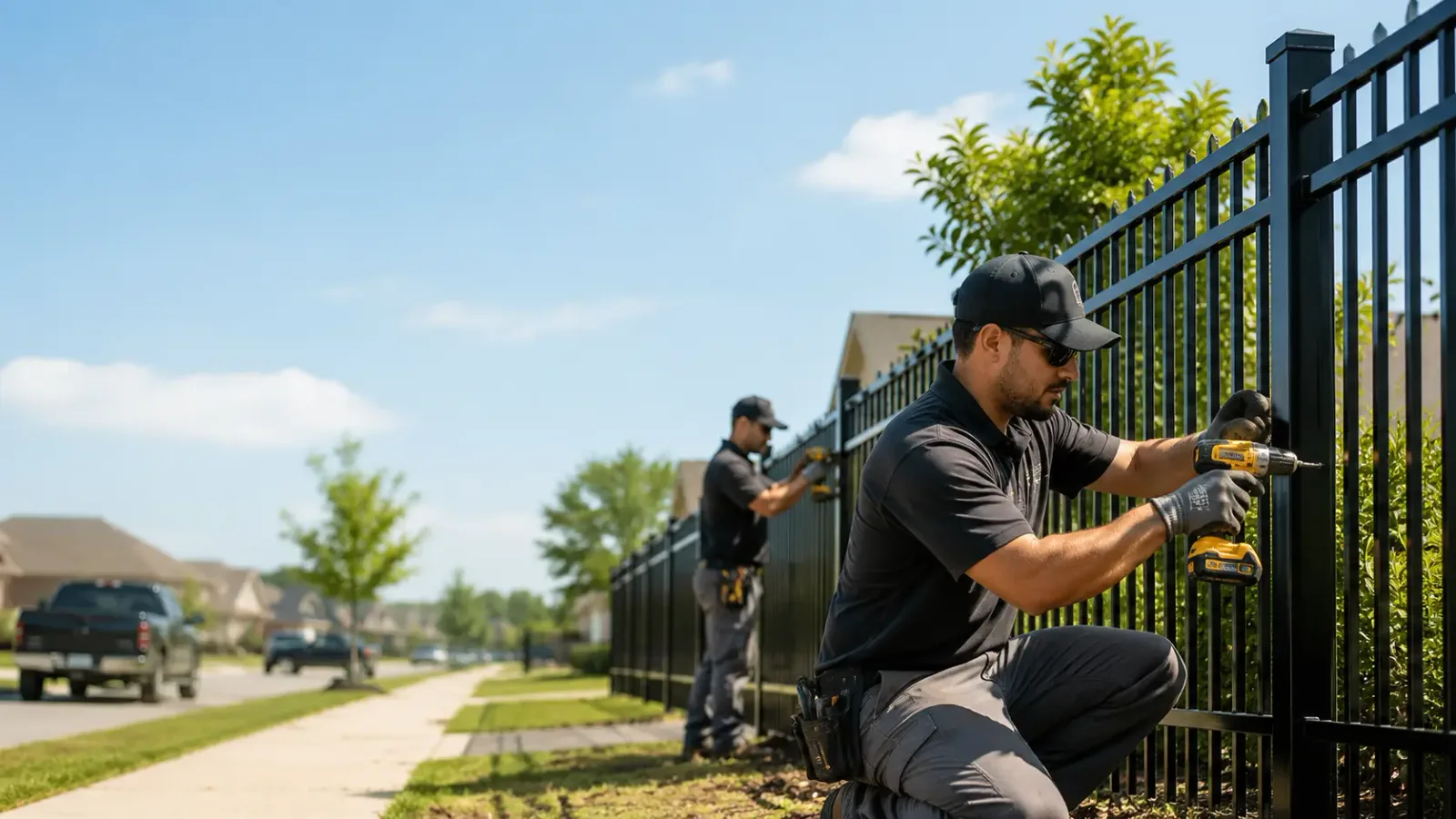 Metal Fence Installation in Hidalgo, IL